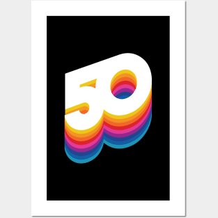 50 (Front) Posters and Art